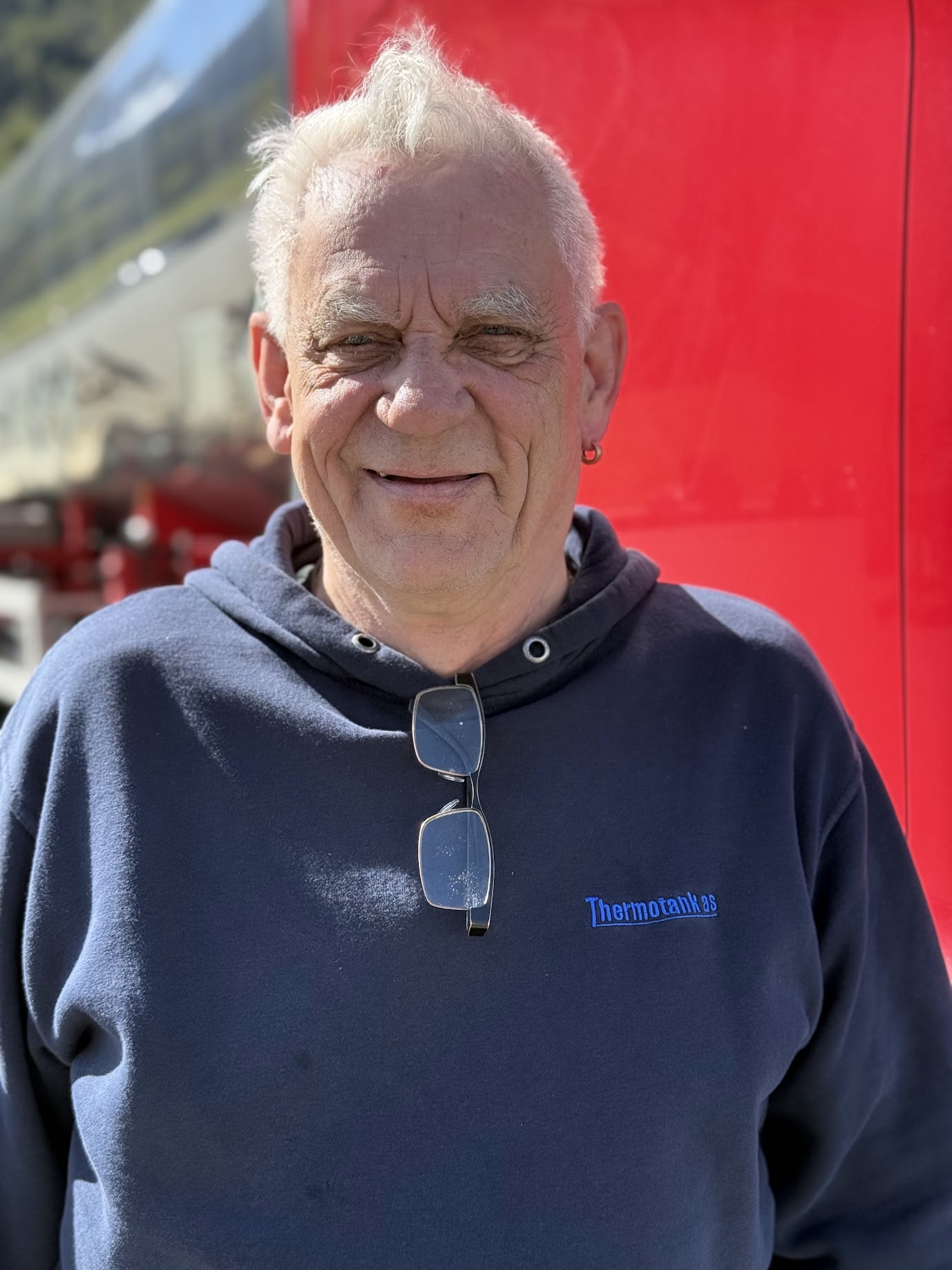 Portrett av en ansatt i Thermotank AS